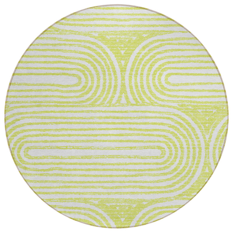 Tapis intérieur / extérieur Kinslee, Rond 8 pi