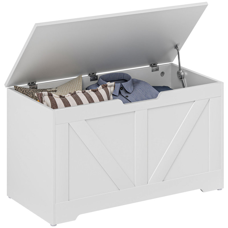 Iasos Blanket Chest, White