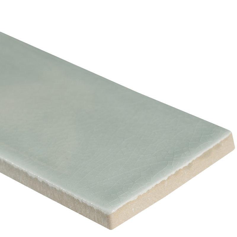 Subway 3 in. x 6 in. Glossy Ceramic Wall Tile, Mistfall