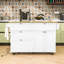 Ensemble d'îlot de cuisine avec rangement Adda-1016860030