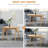 Rufino Oval 27.5'' L x 55'' W Solid Wood Drop Leaf Folding Dining Table