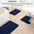 Contour Bath Rug Memory Foam Mat 3D Pebble 20”L x 20”W-56089424