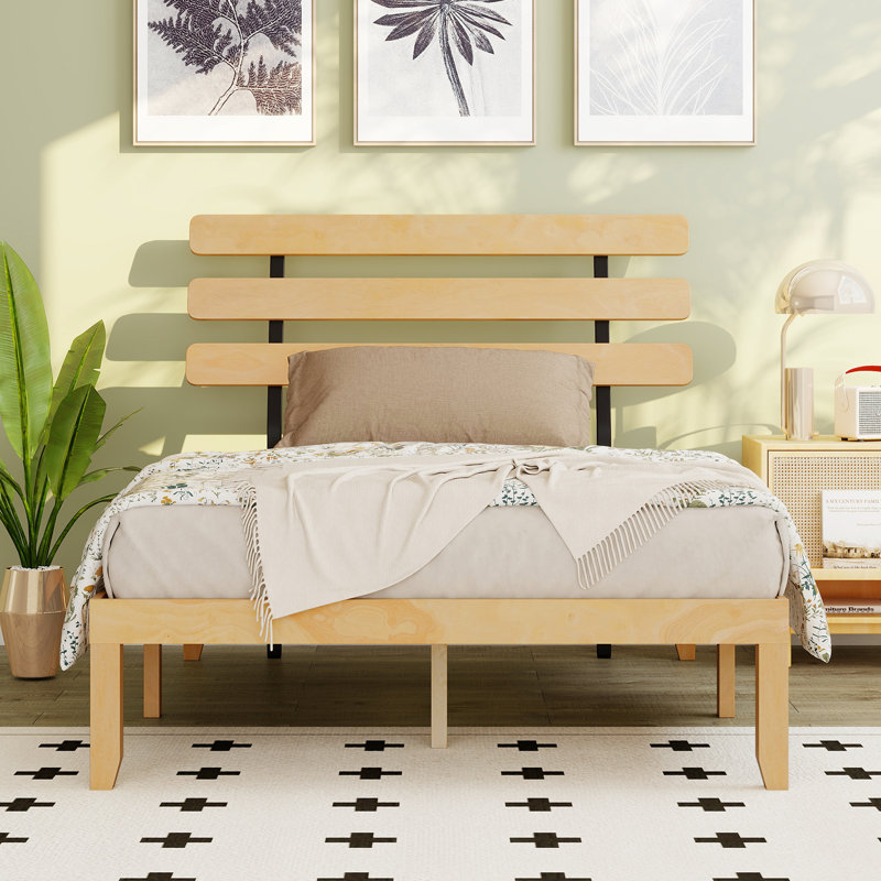 Bed, Double (4'6), Yellow