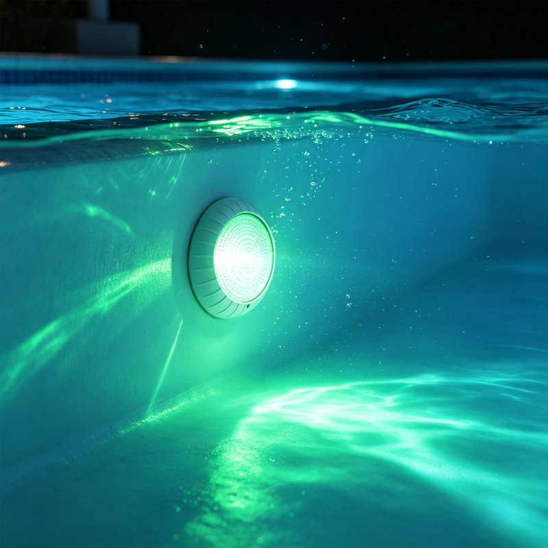 Lumière DEL pour piscine 35W avec télécommande