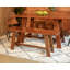 Banc en bois massif Driffield