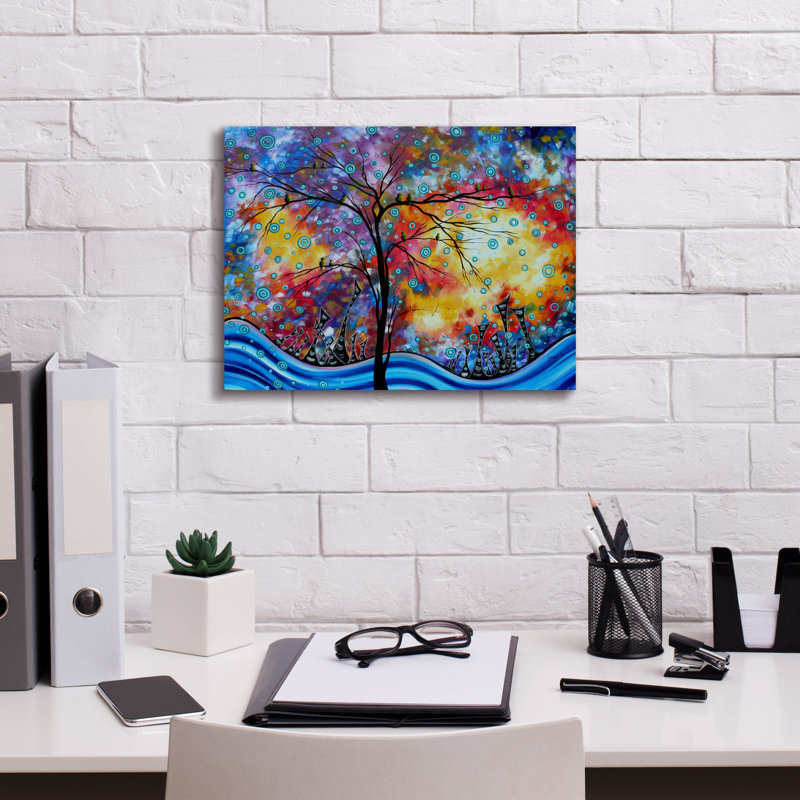 «Worlds Away» par Megan Duncanson, H 12 po x l 16 po x P 0,75 po