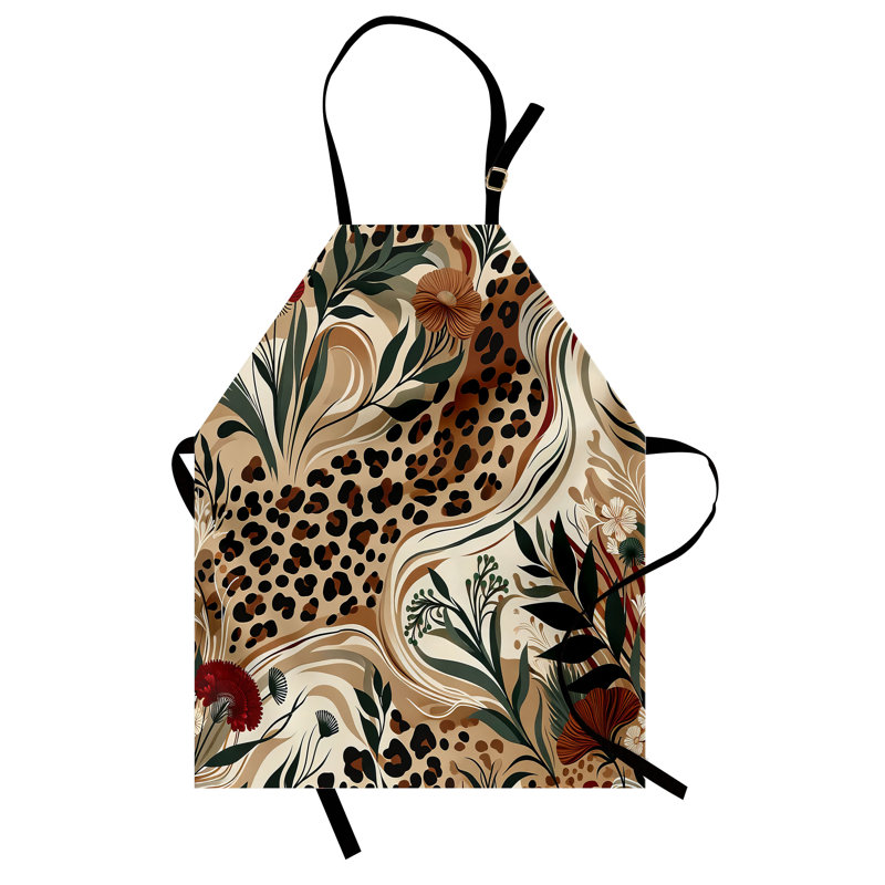 No Pattern Bib Apron