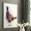 Pheasant Splash 6, reproduction encadrée - bois massif-2000546198-2000546280