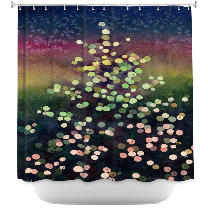 Rideau de douche simple christmas tree Elio