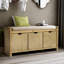 Banc de rangement avec coussin de rangement-970035619