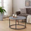 Table basse ronde