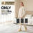 3‑Step Folding Ladder for Adults, Step Stool with Cushioned Handle, Wide Pedal, 330 lbs Heavy Duty Capacity-128991253