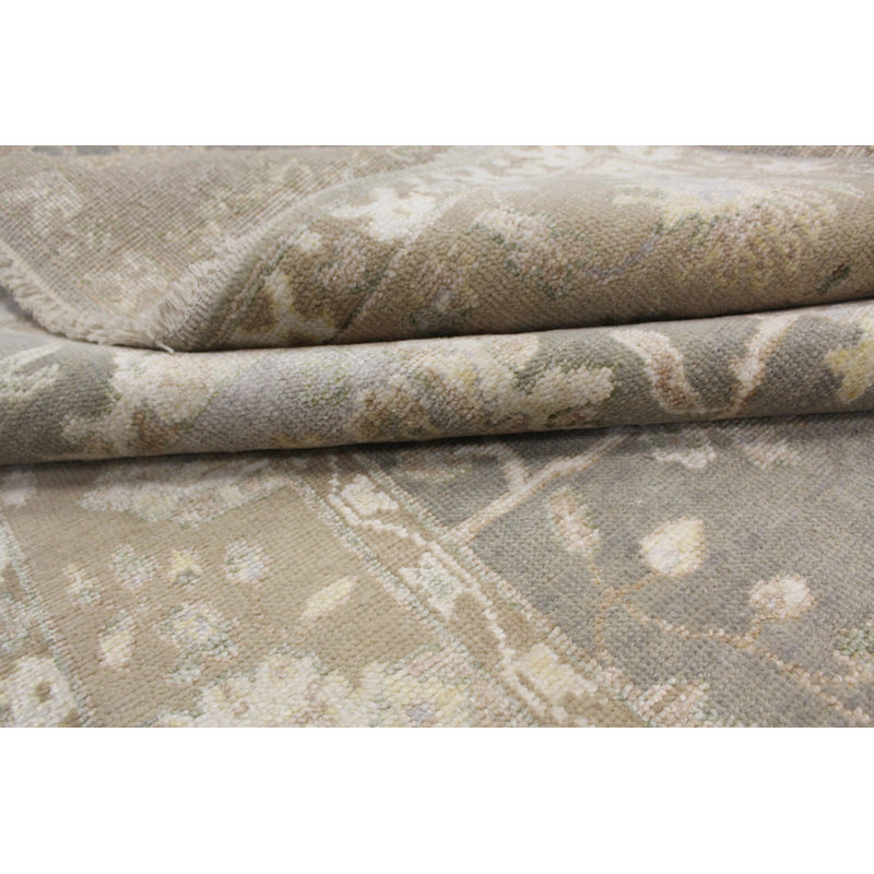 Oriental Area Rug in Light Green