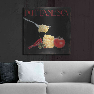 «Italian Cuisine I» par Marco Fabiano - photographie sans cadre sur métal