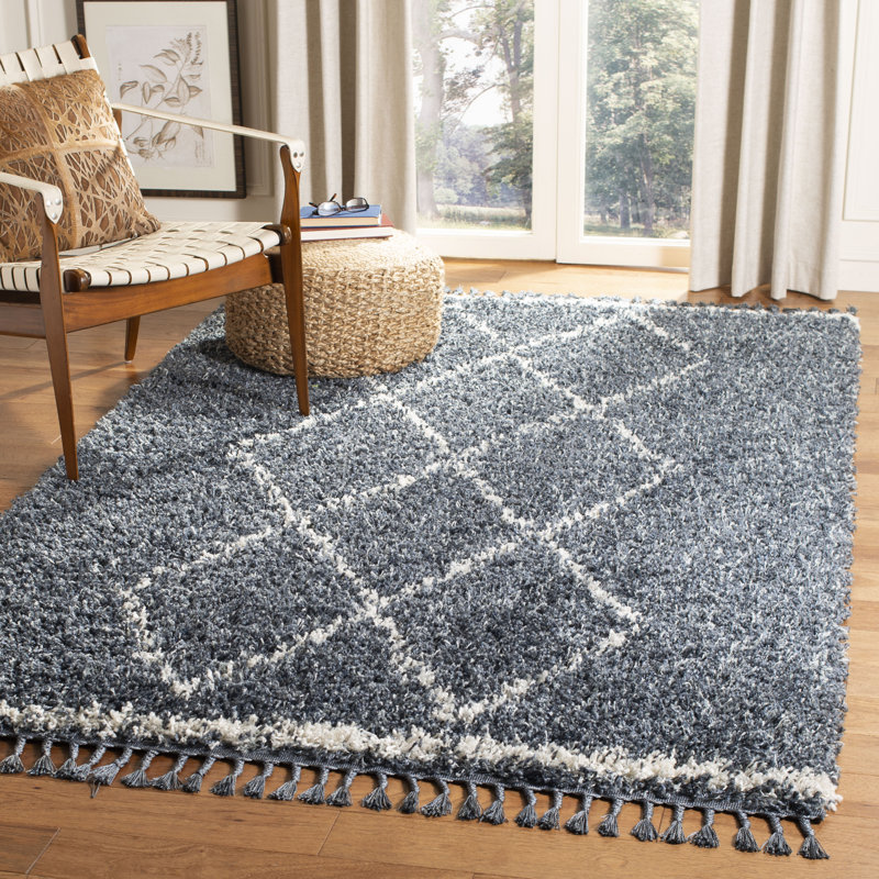 Tapis à poils longs Haverly, Rectangle 9 pi x 12 pi