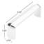 Eternity 4" Center to Center Bar Pull-430655042