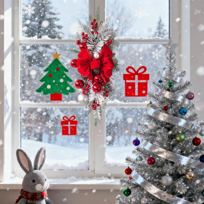 Guirlande de Noël pour escalier
