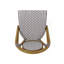 Ensemble de 2 chaises d'appoint d'extérieur pour ferme moderne