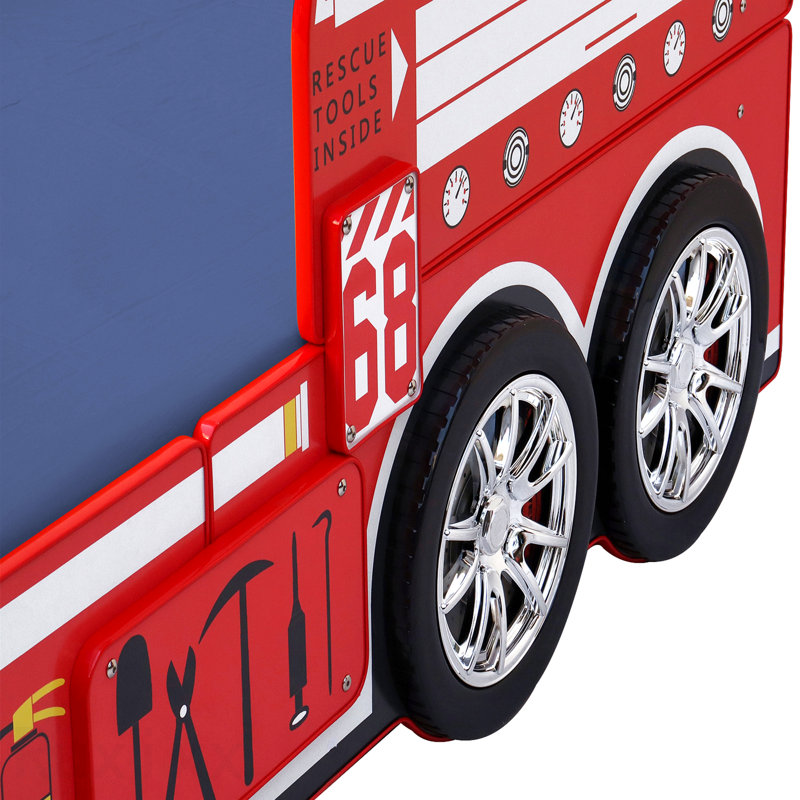Little Heroes Fire Truck Bed