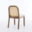 Ensemble de 4 chaises de salle à manger courbées à dossier arqué et chaises de style campagnard Mid-Century-1591647356