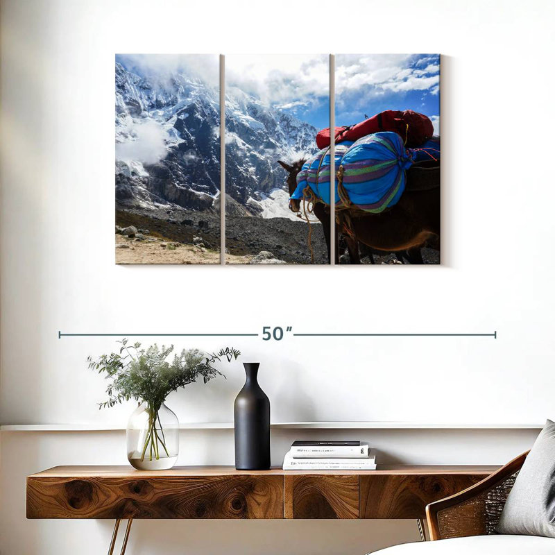 Brampt Peruvian Mountain Donkey, 24" H x 38" W