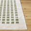 Machine Washable Shaggy Boho Grass Green Area Rug-1983305355