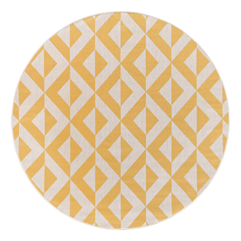 Svetlana Napa Indoor/Outdoor Rug, Round 6'7"