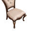 Chaise d'appoint rembourrée en cerisier Constantine