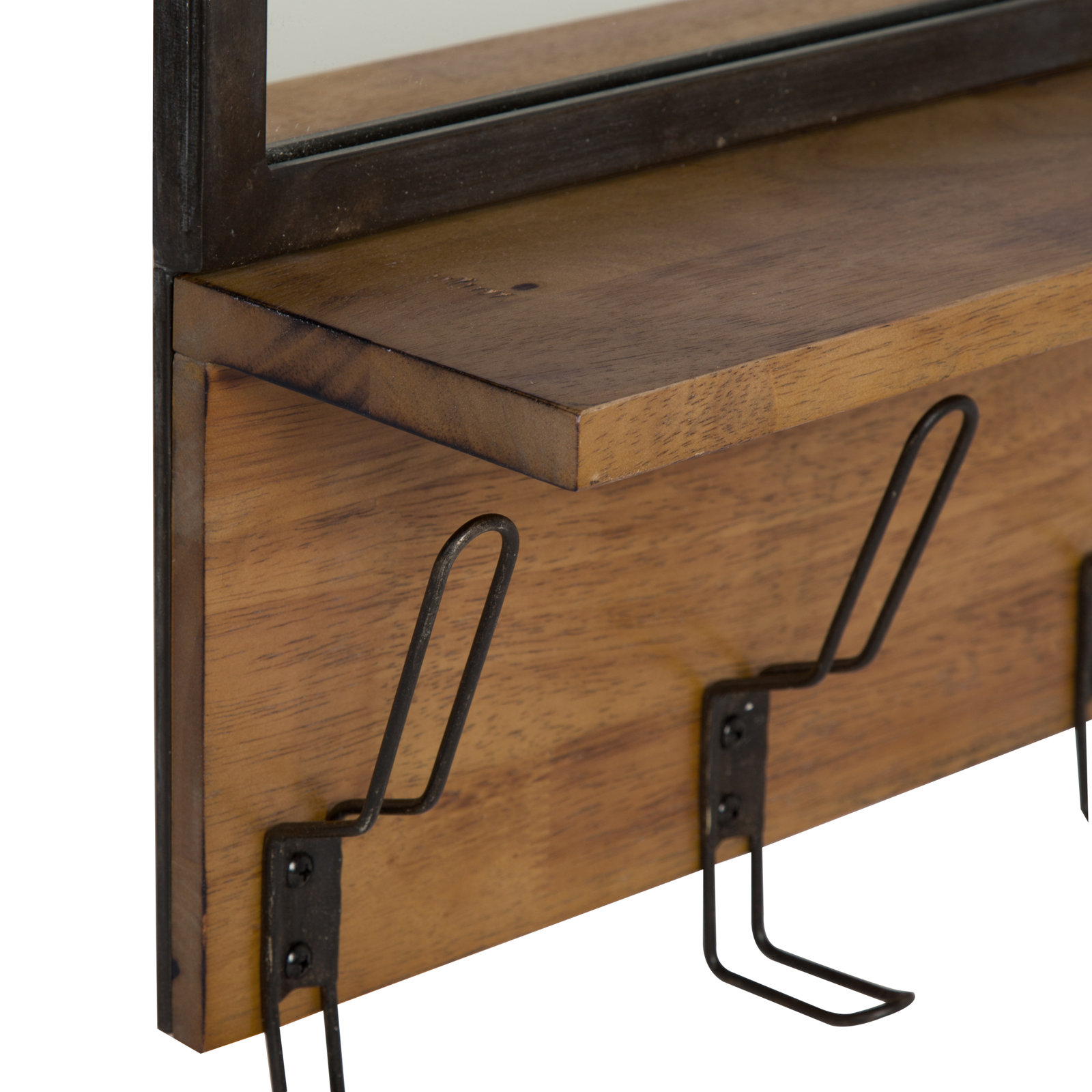 Ilona 36" Accent Mirror, Brown, 36.75" x 20"