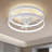 Armony  Indoor Bedroom Flush Mount Ceiling Fan With Light-2012893664-2012893679