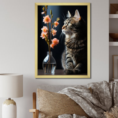Portrait de chat III sur toile