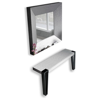 Ensemble de console et de Miroir Saphire