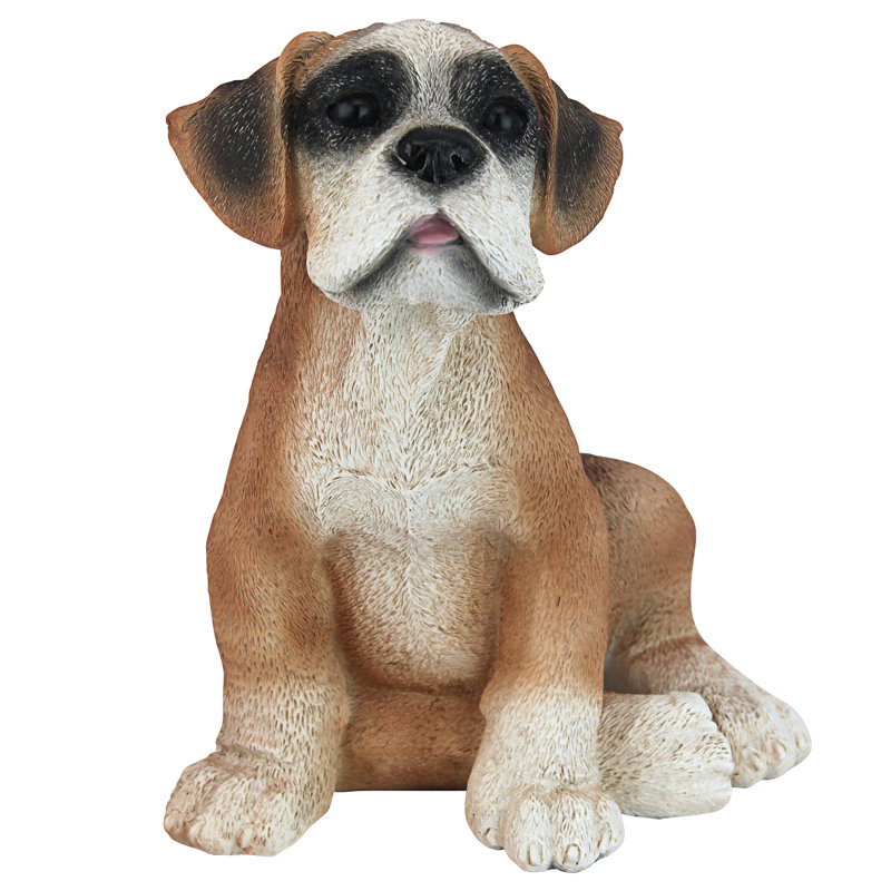 Figurine chiot boxer
