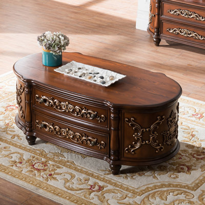 Table basse en bois de style américain
