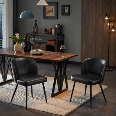Dining Chairs Set Of 2, Upholstered Dining Room Chairs by Red Barrel Studio