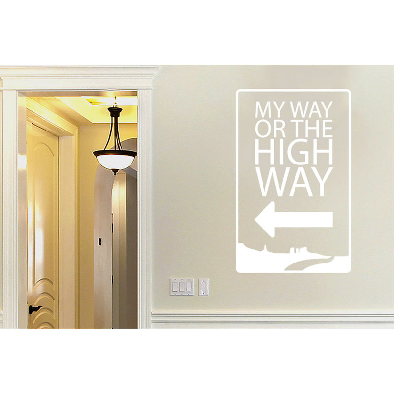 Non-Wall Damaging Wall Decal, Large, White