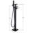 Floor Waterfall Faucet with Diverter-102498959