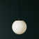 Luminaire suspendu sphère 1 lumière Luna