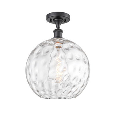 Cindi Glass Semi Flush Mount