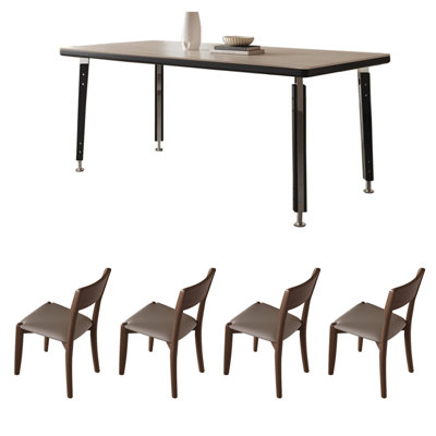 Table de salle à manger rectangulaire européenne