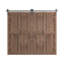 Plateau arqué assemblé de 84 po Porte de grange double pliante Knotty-111533195-111533198
