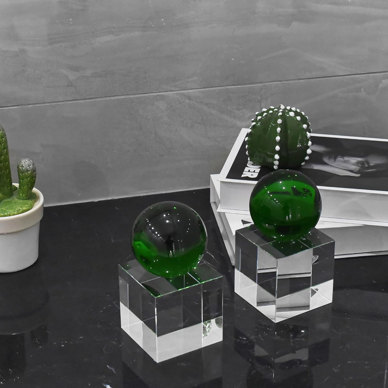 Crystal Bookends