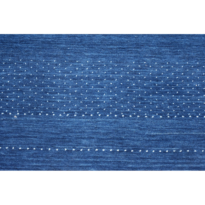 Area Rug in Blue, Rectangle 7'9" x 9'9"