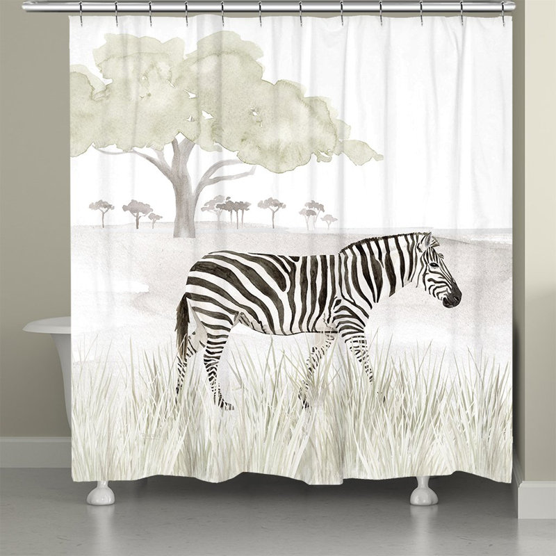 Linford Abstract Shower Curtain