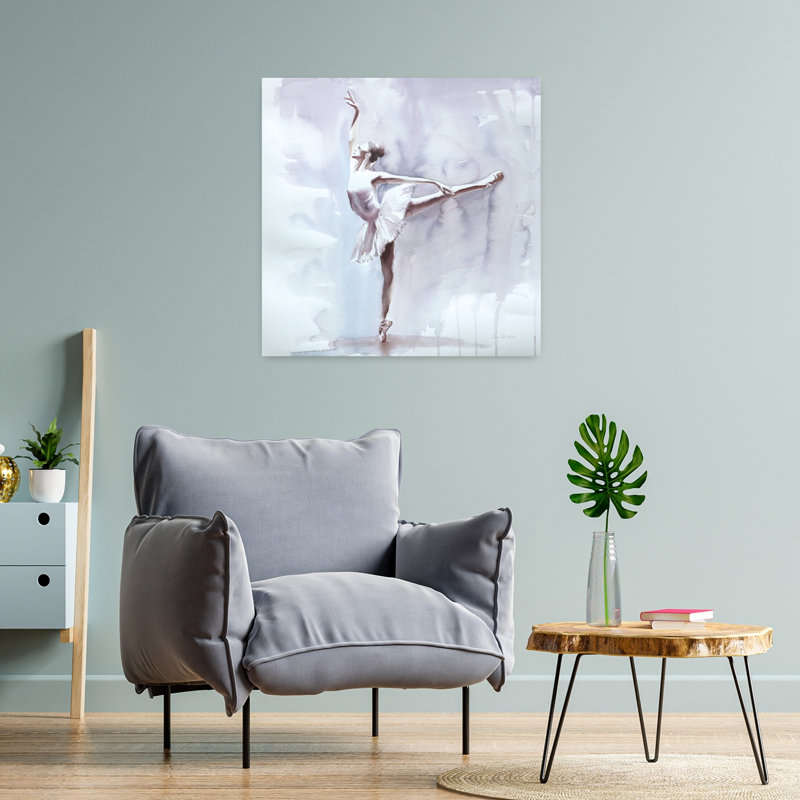 Art contemporain abstrait arabesque sombre, 24" H x 24" W