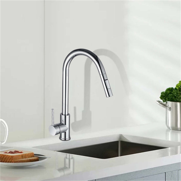 Red Cloud Pull Out Kitchen Faucet | Wayfair