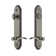 Arc Tall Plate Complete Entry Set with Single Cylinder Deadbolot and Bellagio Lever