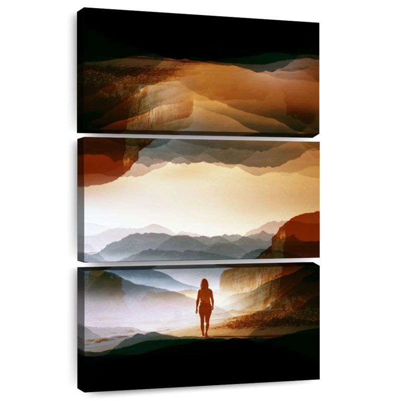 Avery Quiet Heat, 74" H x 48" W