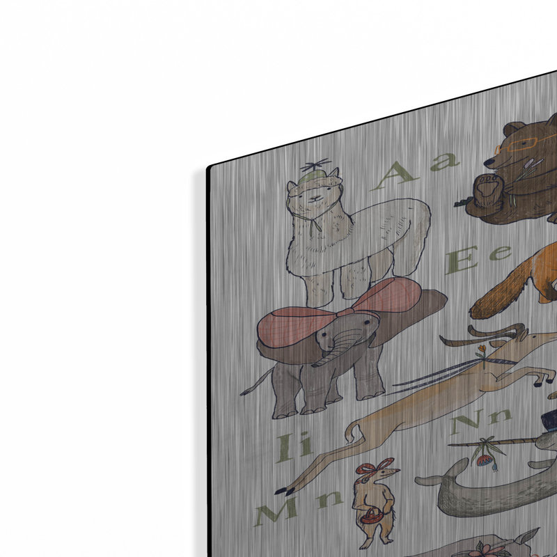 «Abc Party Animal» par Hanna Melin, H 36 po x l 24 po