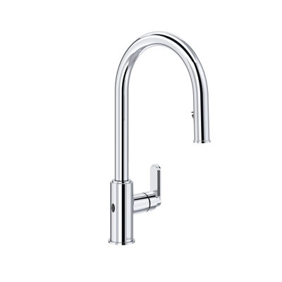 Arca Pull-Down Touchless Kitchen Faucet With C-Spout